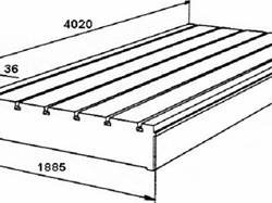 Model UD4 floor plates