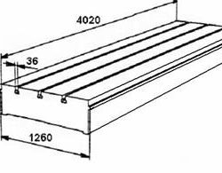 Model UD4 floor plates