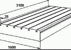 Model UD4 floor plates