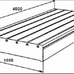 Floor plate Tos Varnsdorf