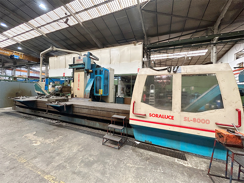 Fresadora columna móvil CNC Soraluce 8000