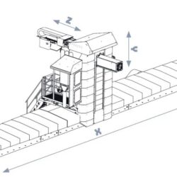 Grata model moving column milling machine