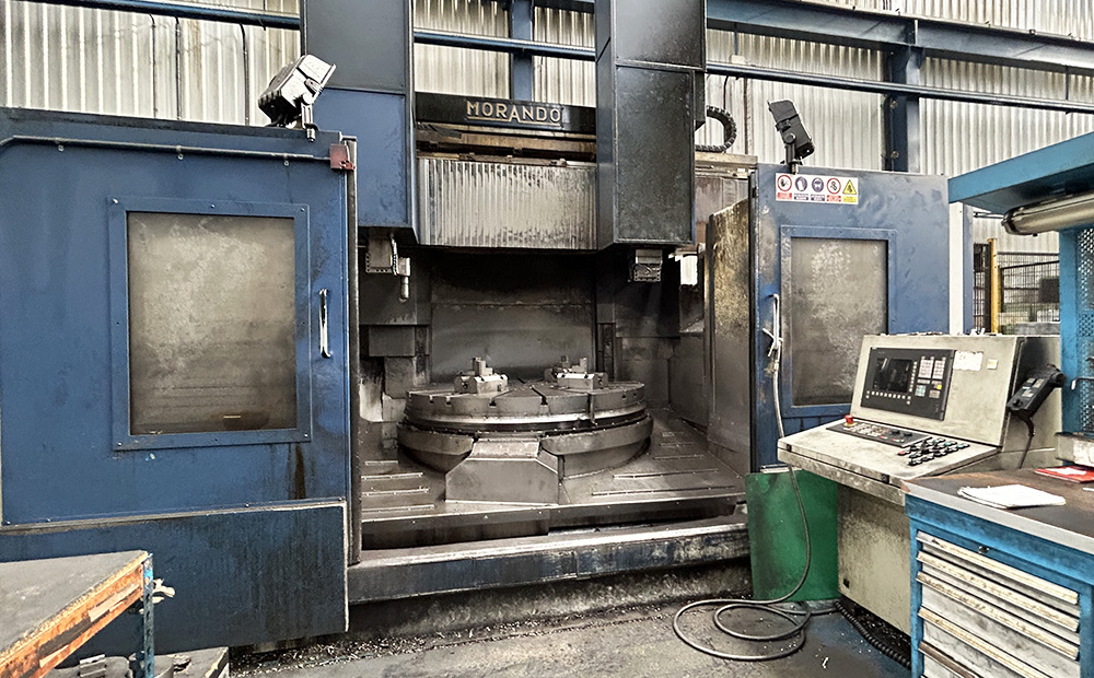 Torno Vertical CNC MORANDO KN-20  Ø 2.000mm