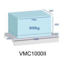 Capacidad del centro de mecanizado VMC 1000 II