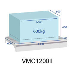 Capacidad del centro de mecanizado VMC 1200 II