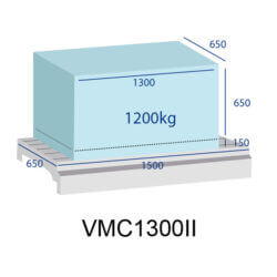 Capacidad del centro de mecanizado VMC 1300 II