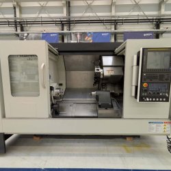 Torno CNC con eje Y y herramientas motorizadas HAITIAN LBQ10Y   –   Ø sobre bancada 660 mm x 1.050 mm